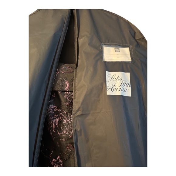 Teri Jon by Rickie Freeman Floral Jacquard Midi Gown - Picture 6 of 7